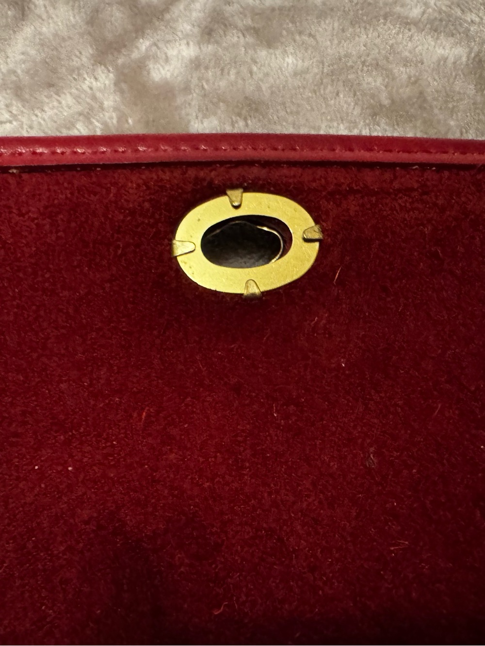 Vintage red coach pocket purse 9755 - Picture 6 of 9